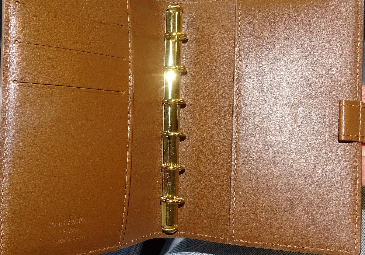Louis Vuitton Agenda PM Bronze Vernis CA0091 - 2001