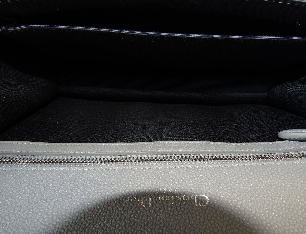 Dior Diorama Flap Grey Leather SHW 2016