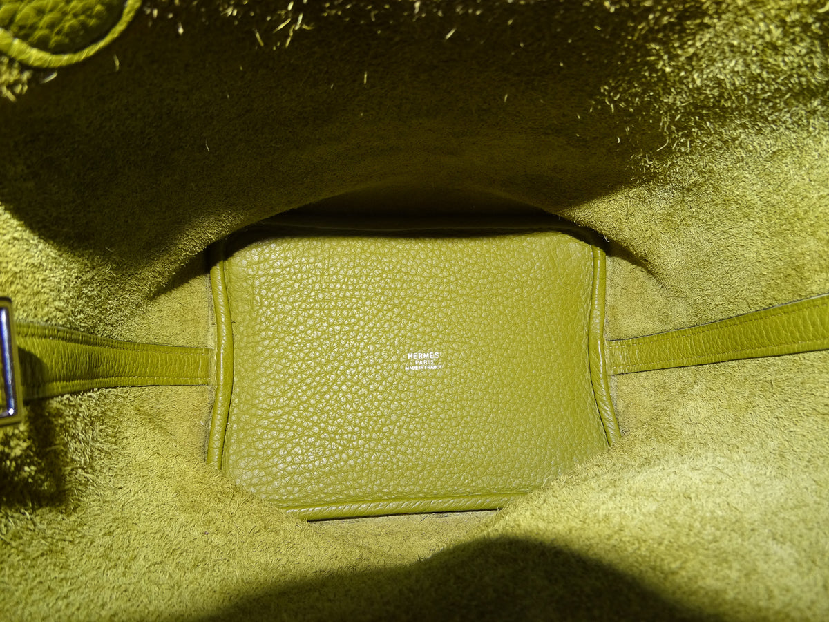 Hermes Picotin 18 Vert Clemence PHW 2004