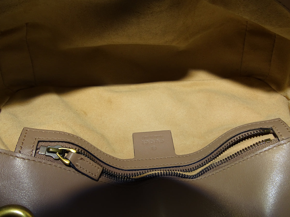 Gucci Marmont Old Model Small Flap Dusty Pink