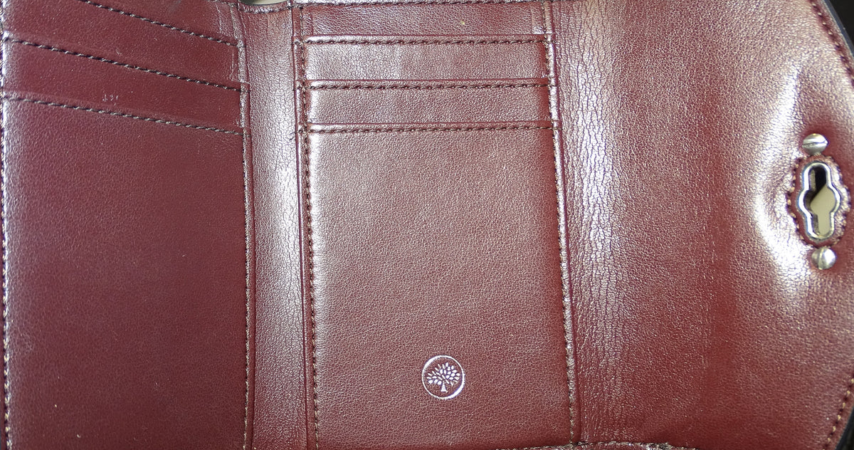 Mulberry Darley Wallet Small Black SHW