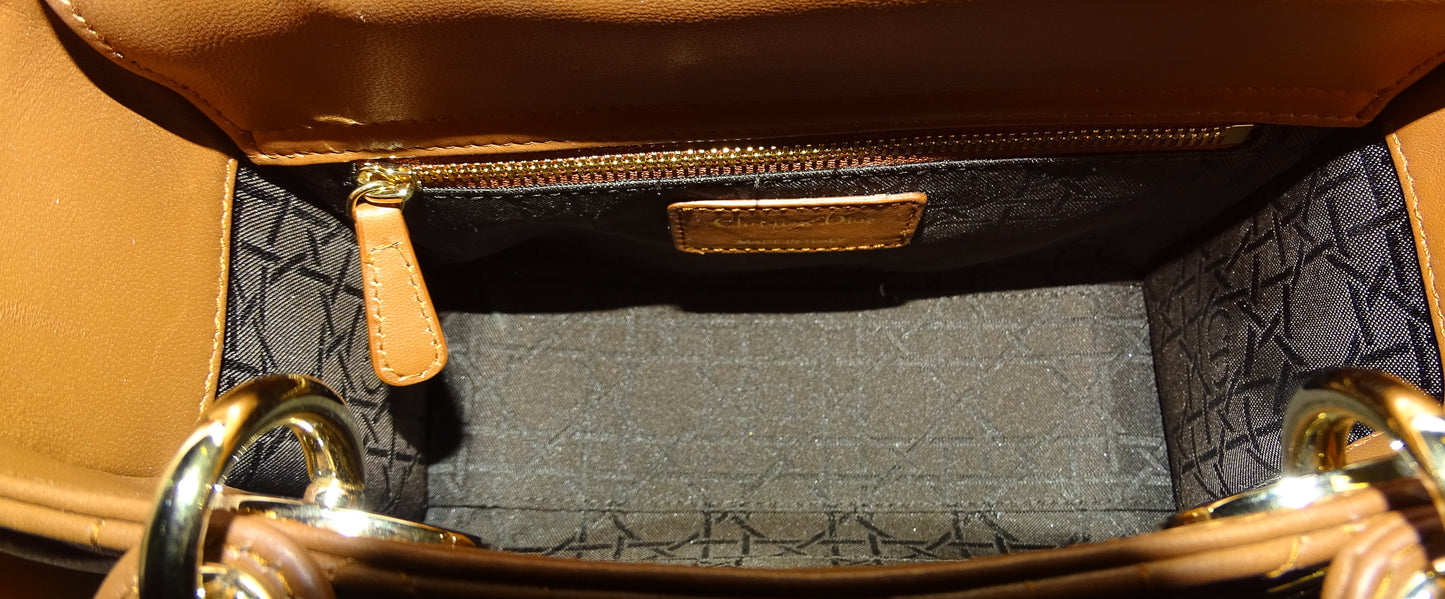 Dior Lady Dior Rust Cannage Lambskin Small MYABC
