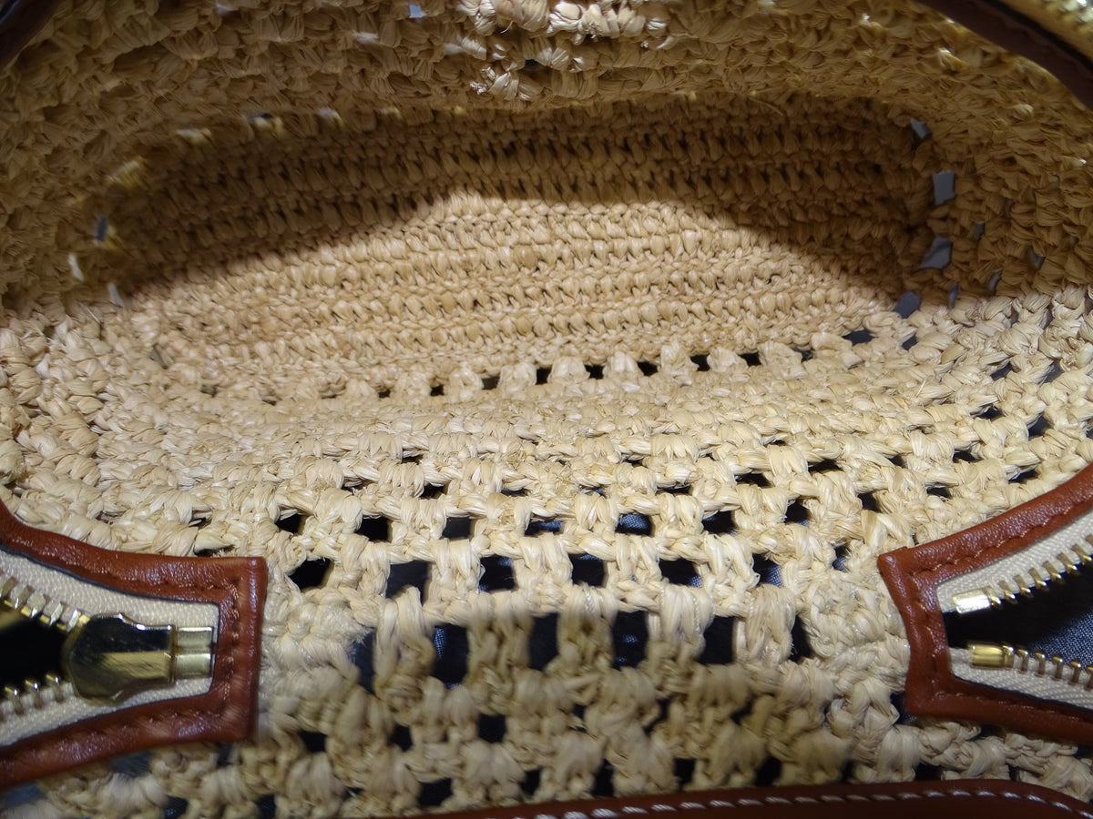 Louis Vuitton Vanity Chain Pouch Raffia (NFID)