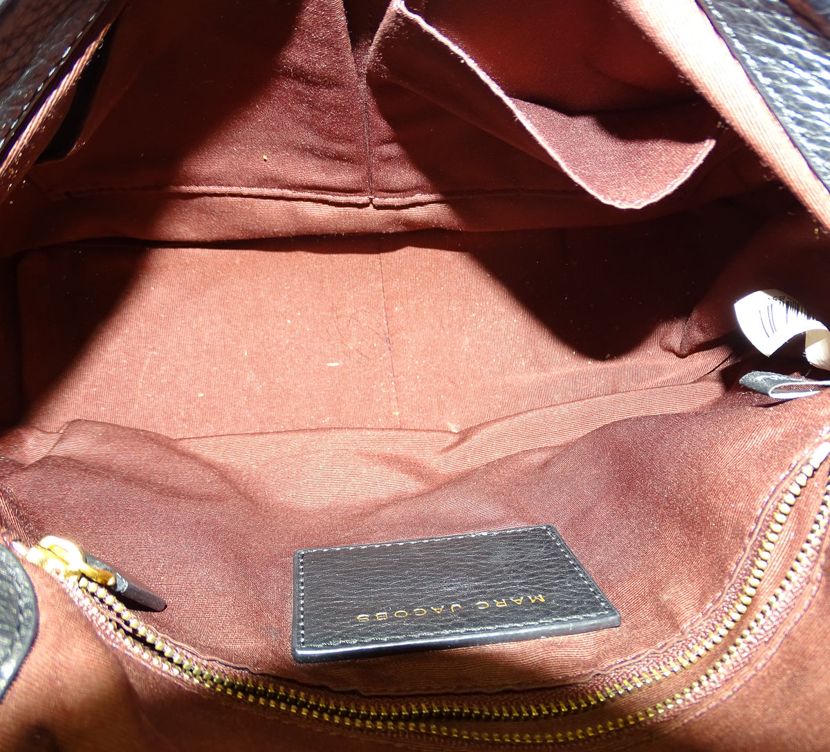 Marc Jacobs Recruit Saddle Bag Large Black