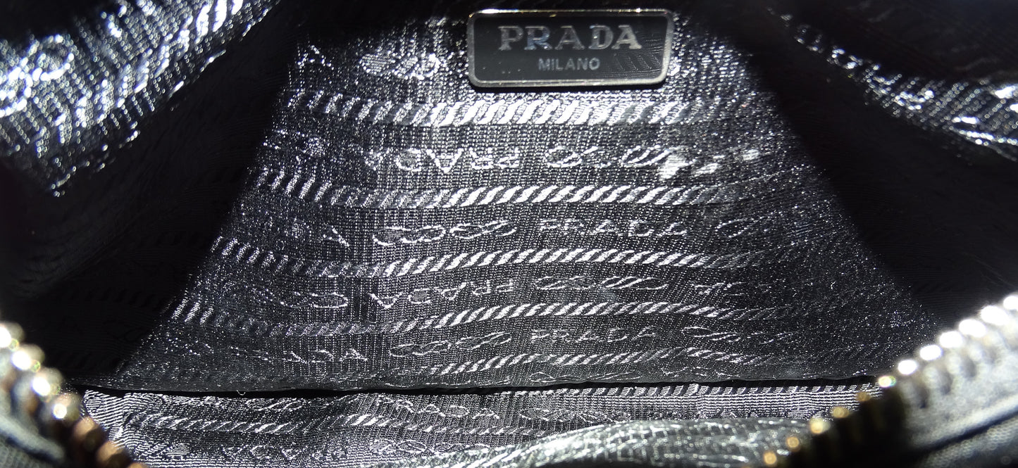 Prada Black Nylon Re-edition 2005 Mini Bag