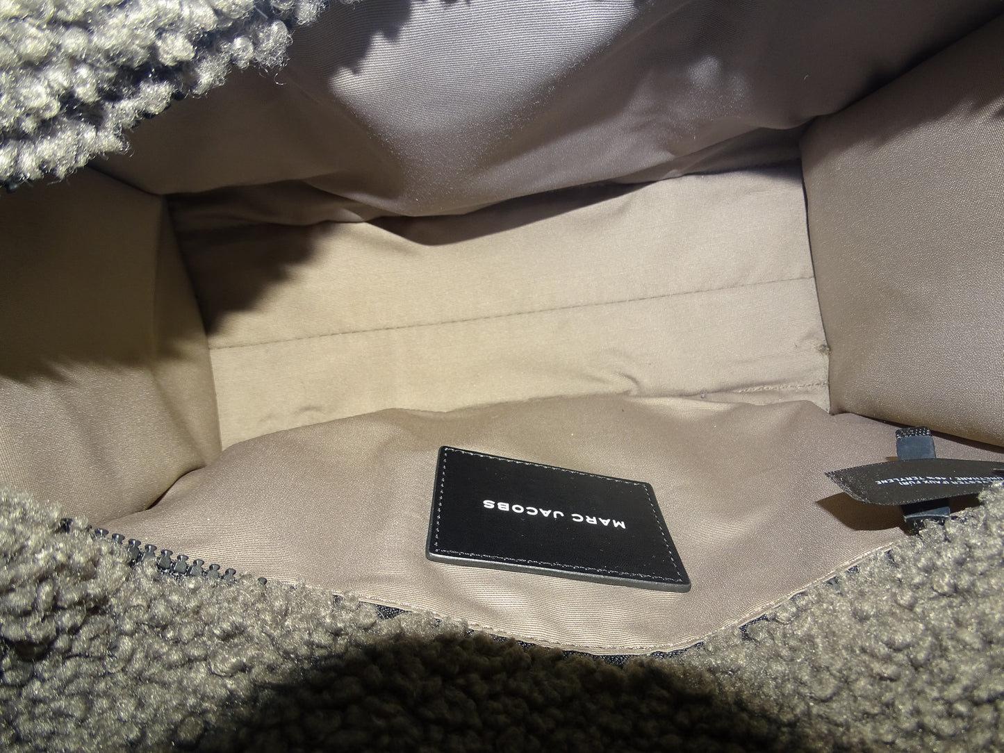Marc Jacobs The Medium Teddy Faux Shearling Tote Bag