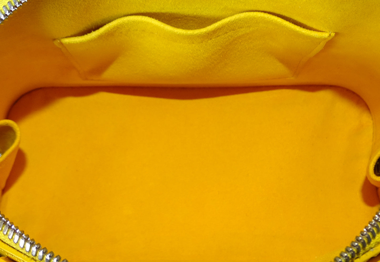 Louis Vuitton Yellow Epi Alma BB