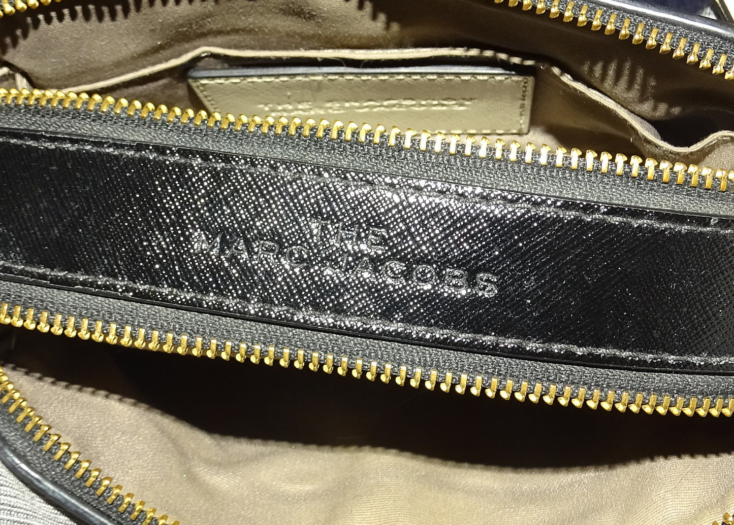 Marc Jacobs Black/White Snapshot Crossbody