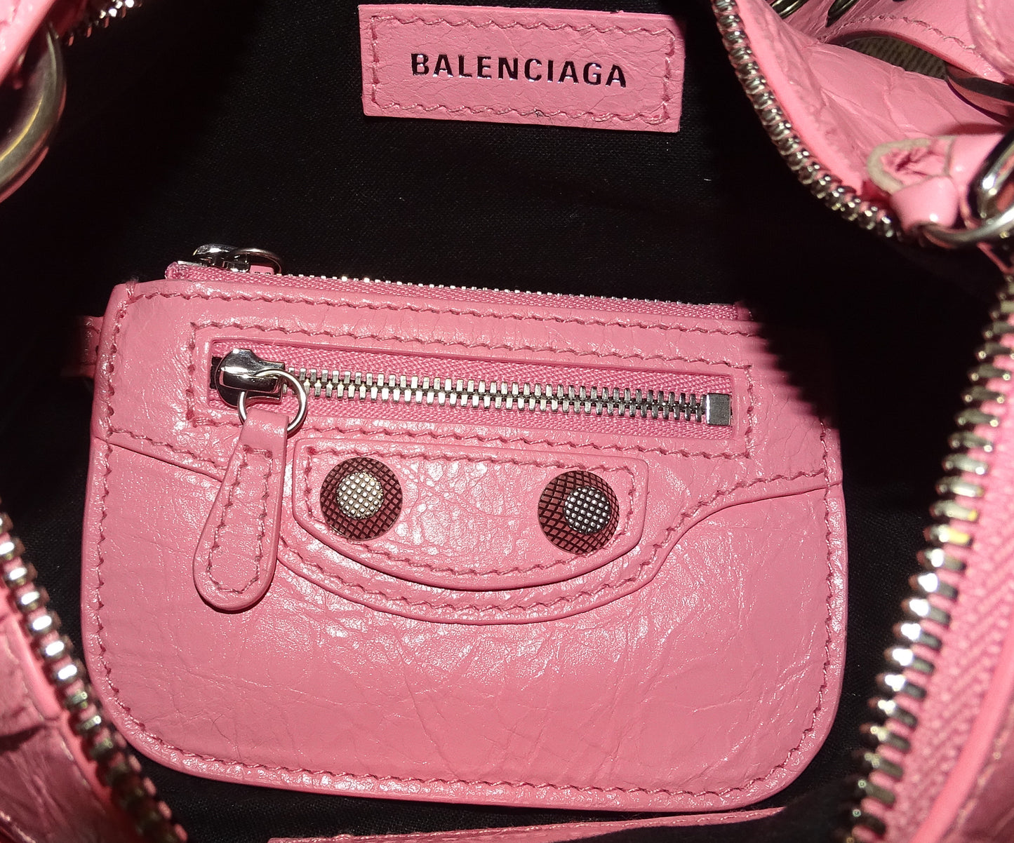 Balenciaga Le Cagole XS Shoulder Bag In Pink RRP €1990