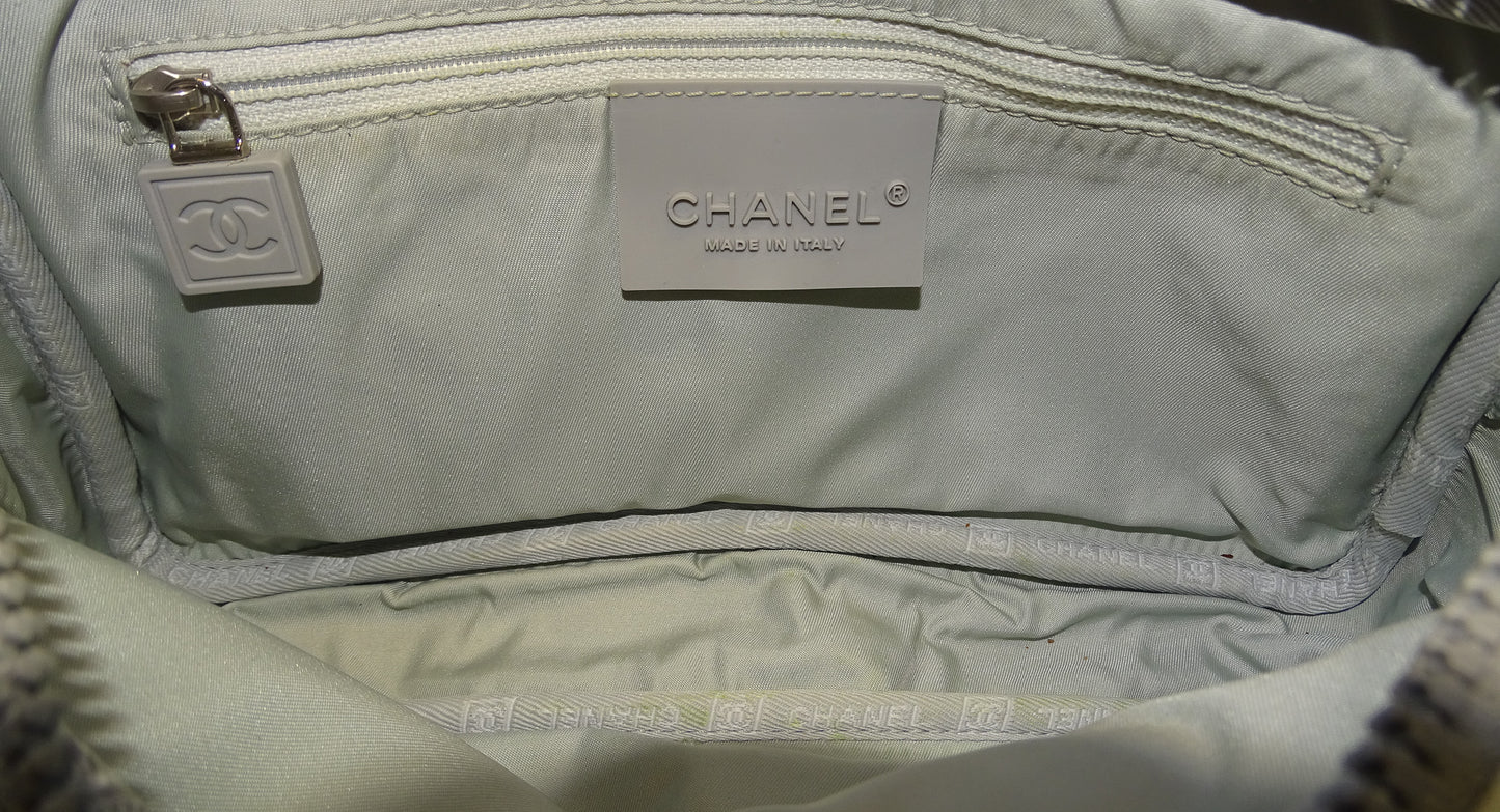 Chanel Camelia Sports Ligne Flap Bag Rare 2006