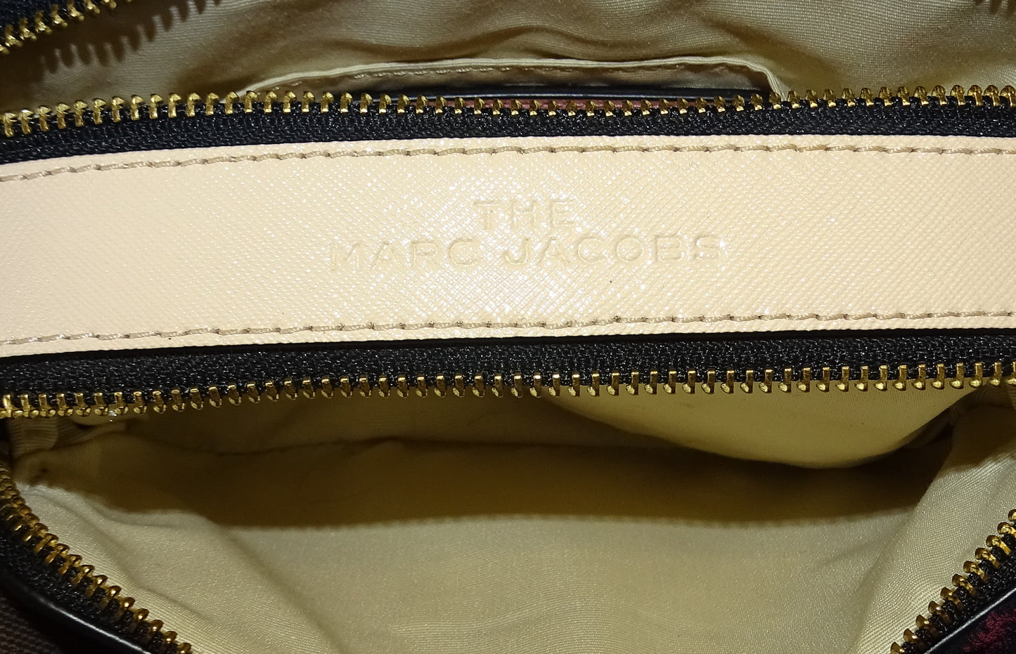 Marc Jacobs Pink and Red Snapshot with Cheetah Strap
