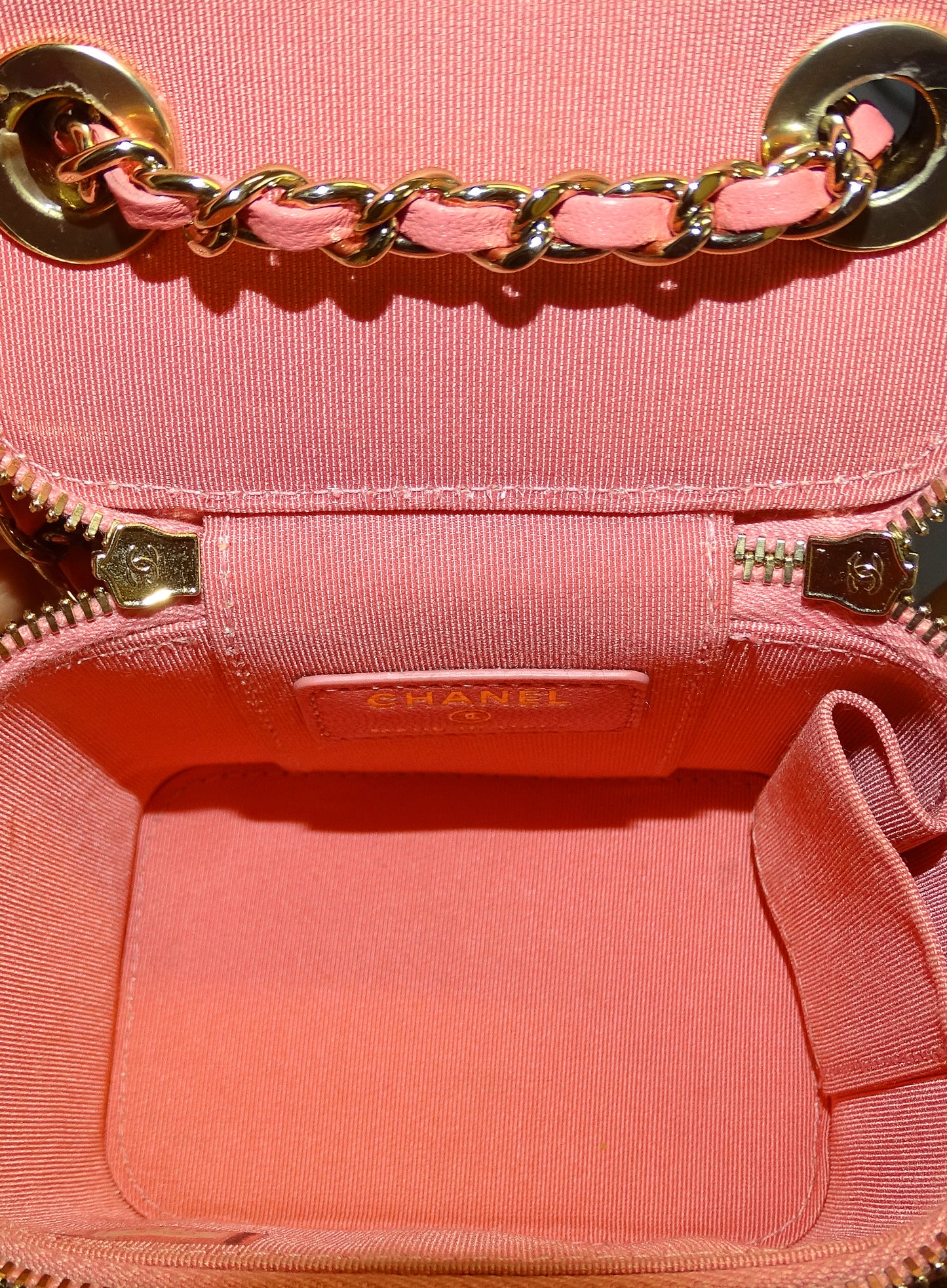 Chanel Trendy Vanity Mini Pink Lambskin GHW 2020