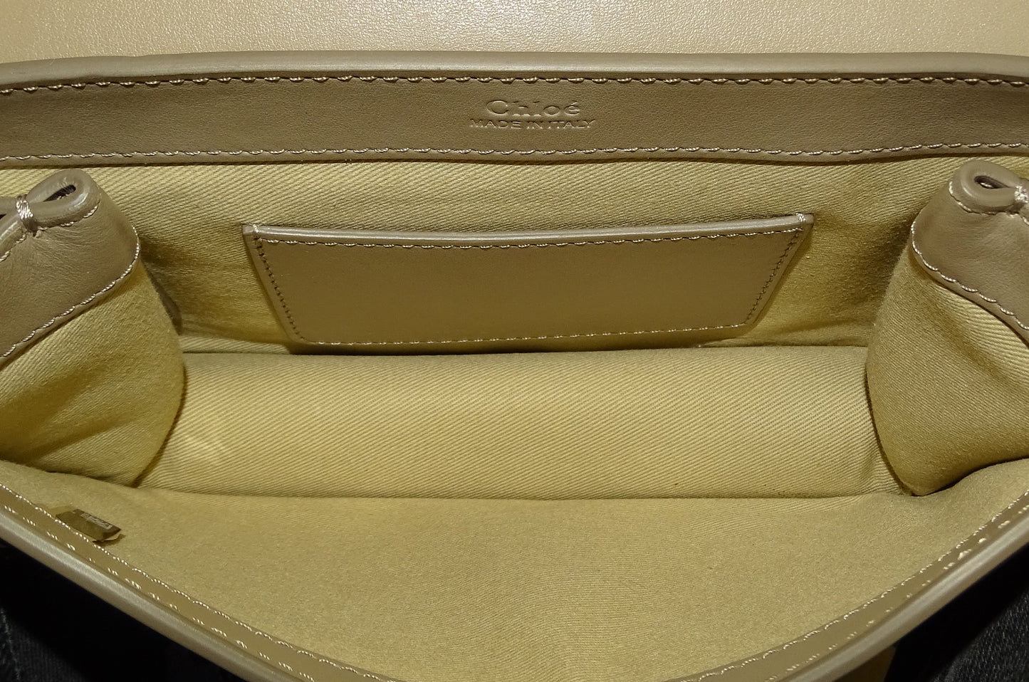 Chloe C Chain Mini Bag Motty Grey