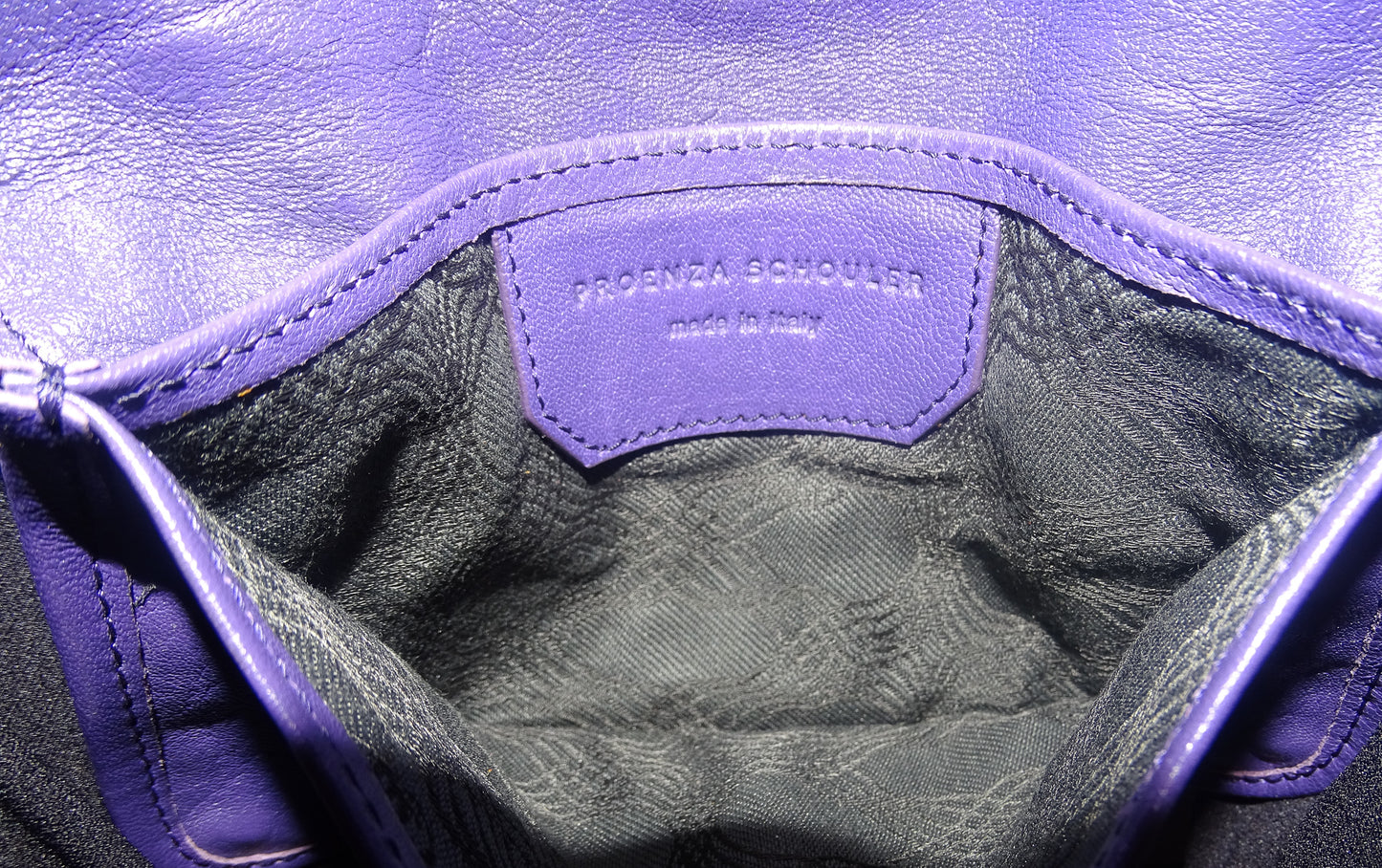 Proenza Schouler Violet Lux Leather Wallet