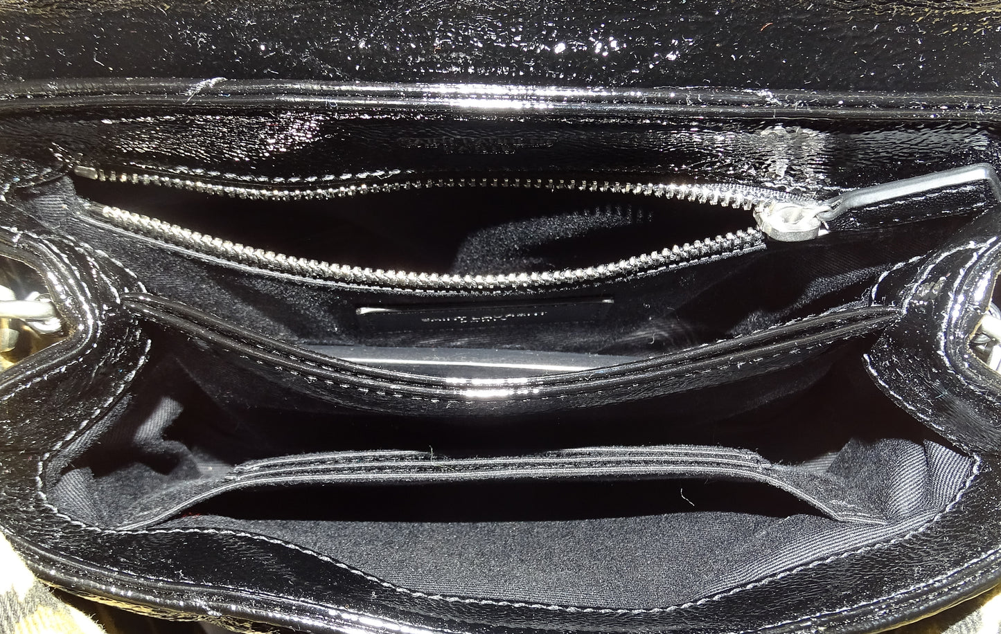 Saint Laurent Loulou Toy Black Patent SHW 2017