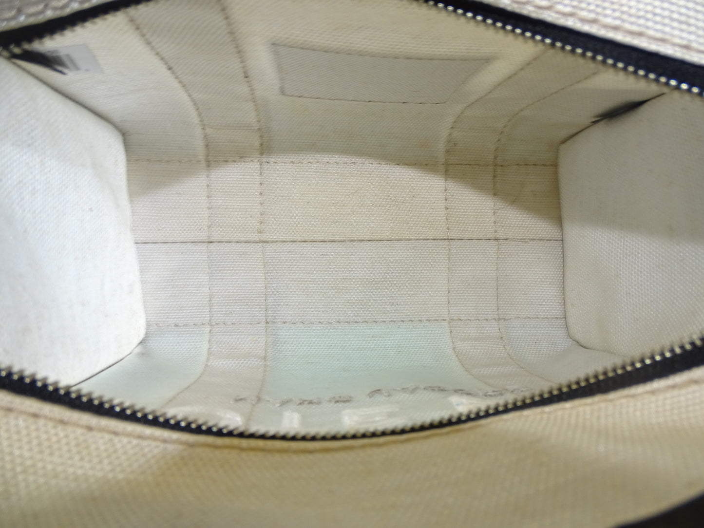 Marc Jacobs The Tote Bag Small Canavs and Leather (no strap)