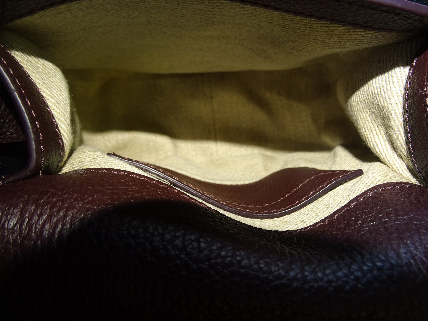 Chloe Marcie Crossbody Burgundy Leather