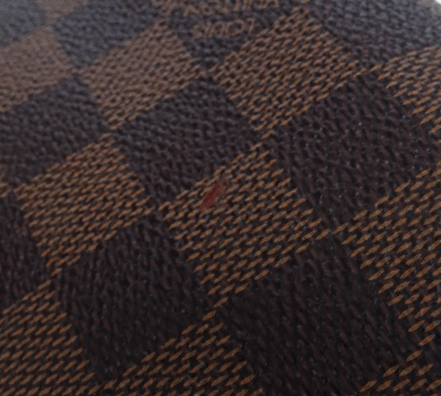 Louis Vuitton Neverfull MM with Pochette Classic Damier Ebene (NFID)