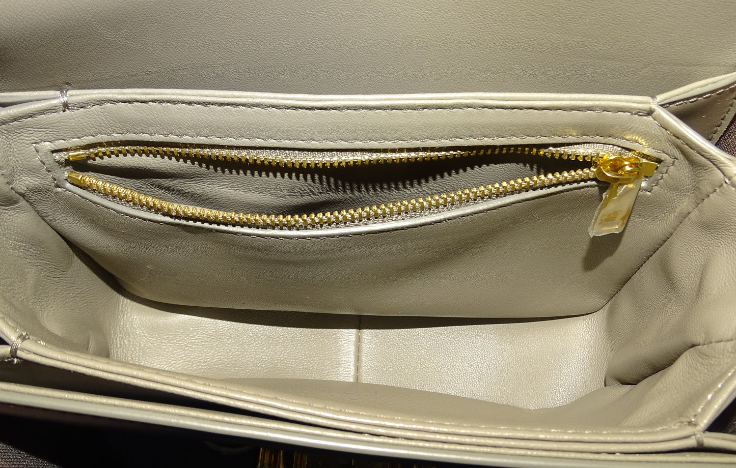 Celine Triopmhe Teen Clay Smooth Leather GHW