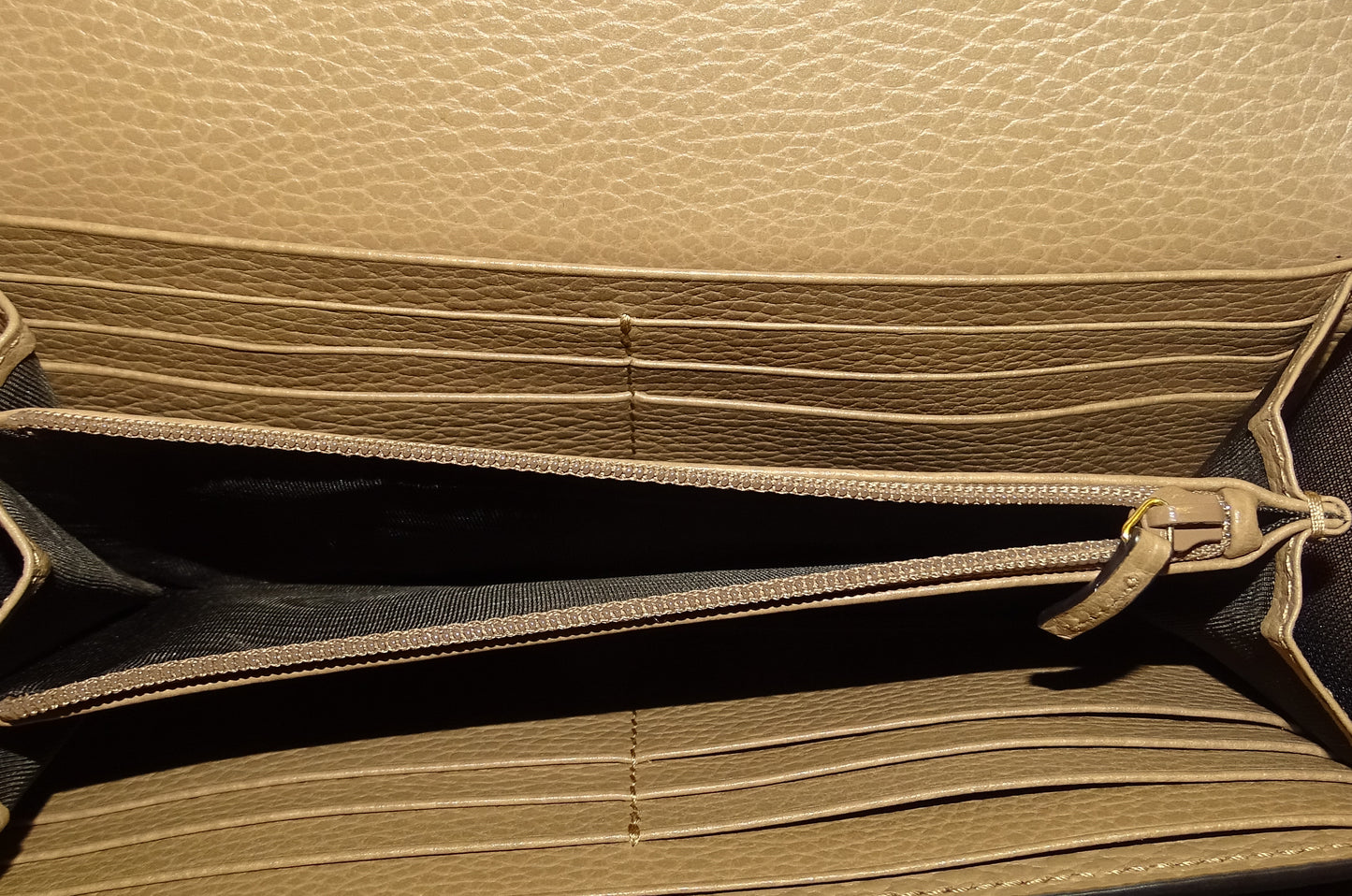 Gucci Marmont Continential Wallet Dusty Pink and GG Supreme