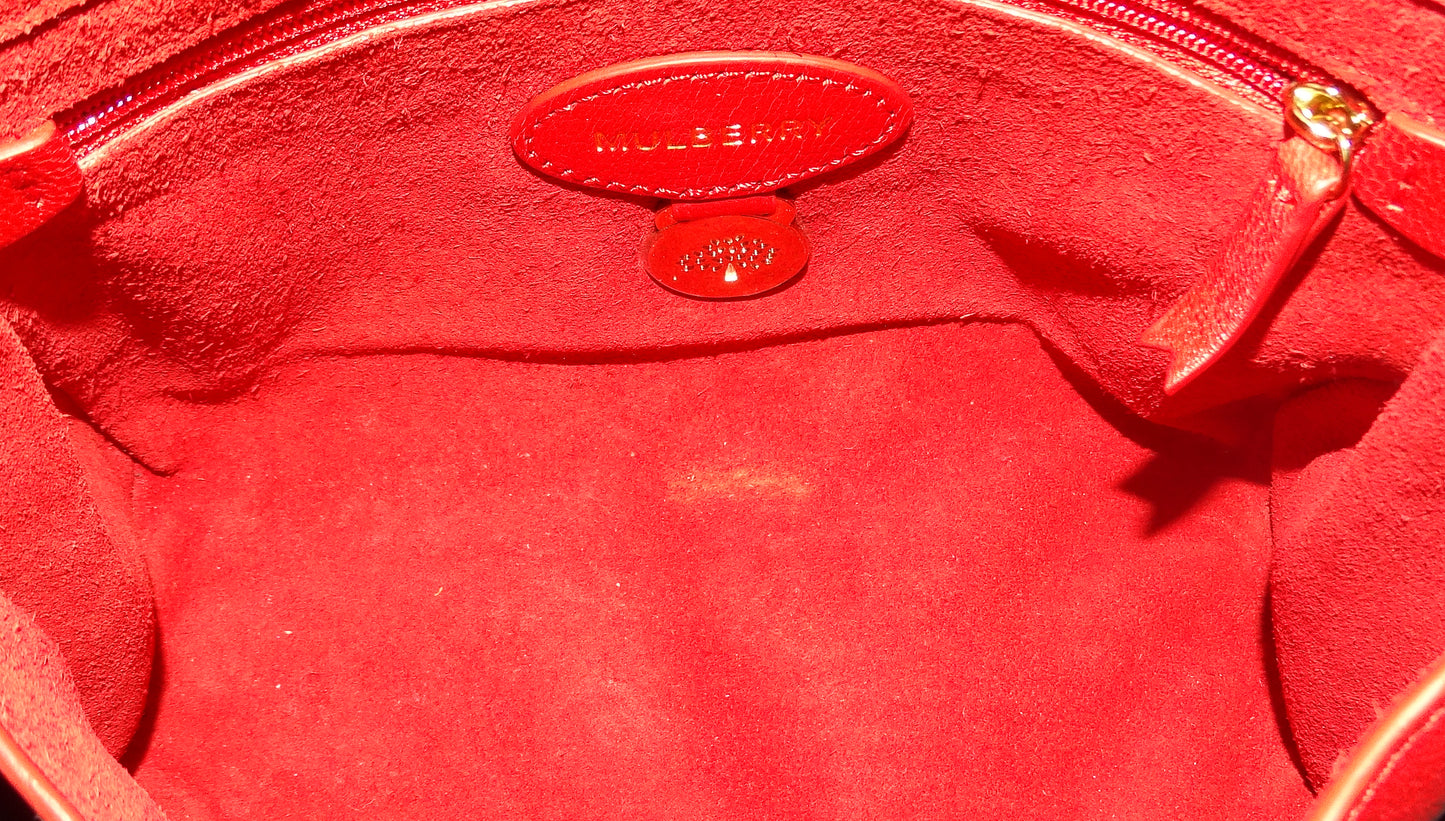 Mulberry Lily Reg Red Glossy Goat GHW