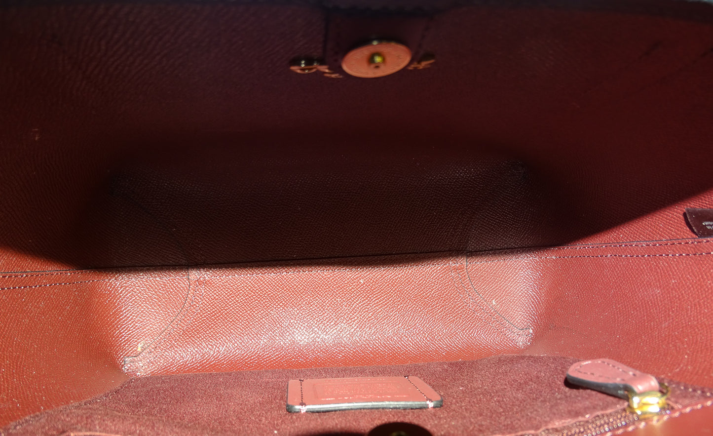 Coach City Tote Bag Small Black
