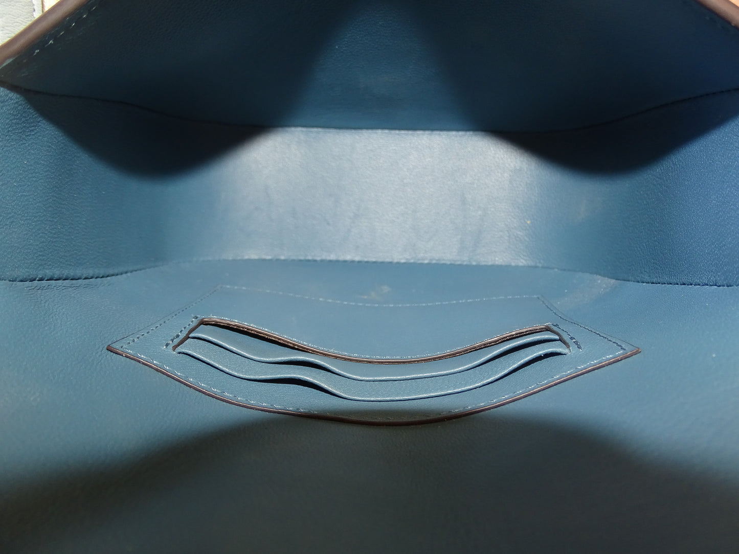 Mulberry Darley Satchel Small with Sports Strap Pale Blue