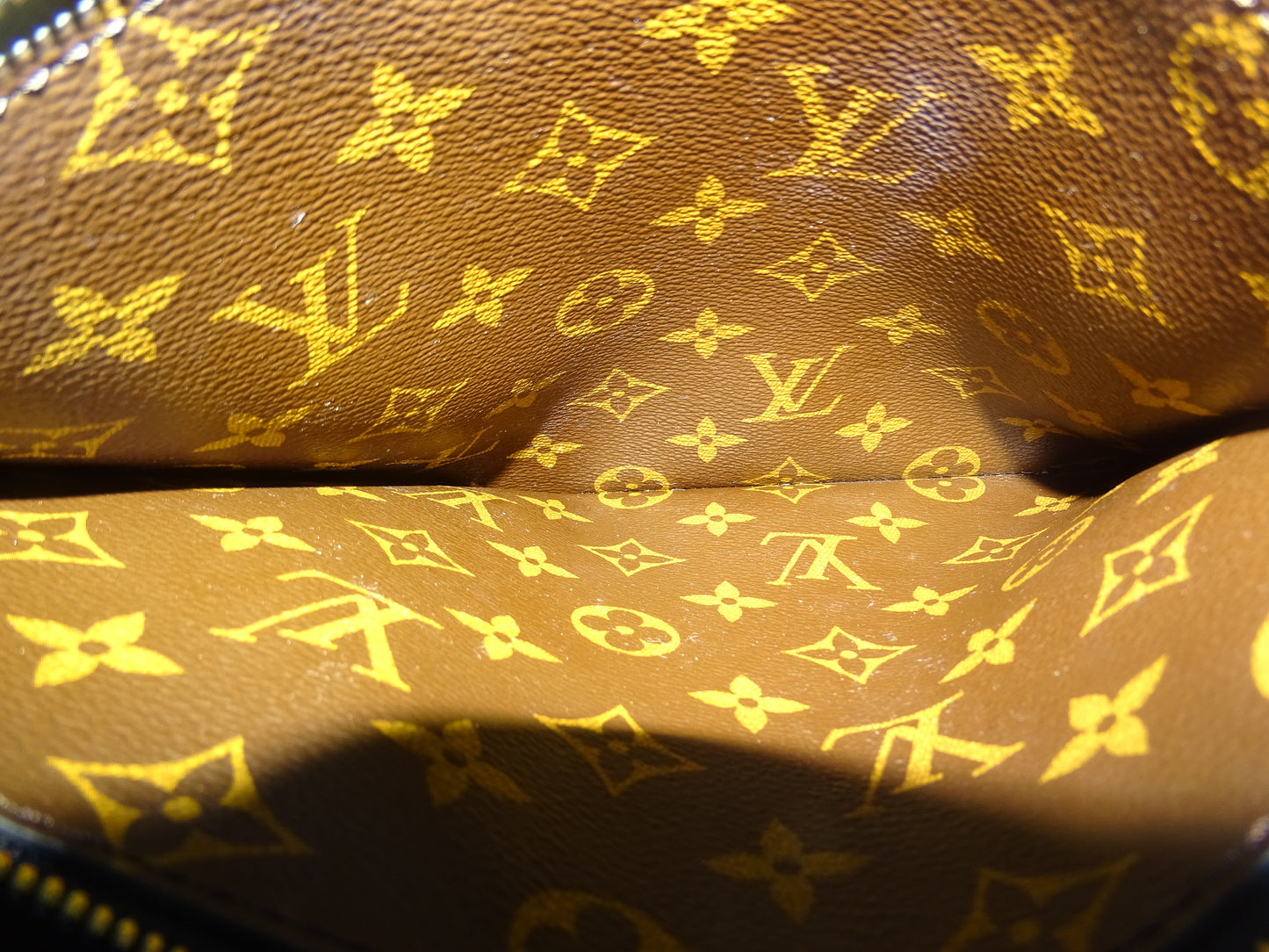 Louis Vuitton Neverfull Pochette Inside Out Black Leather