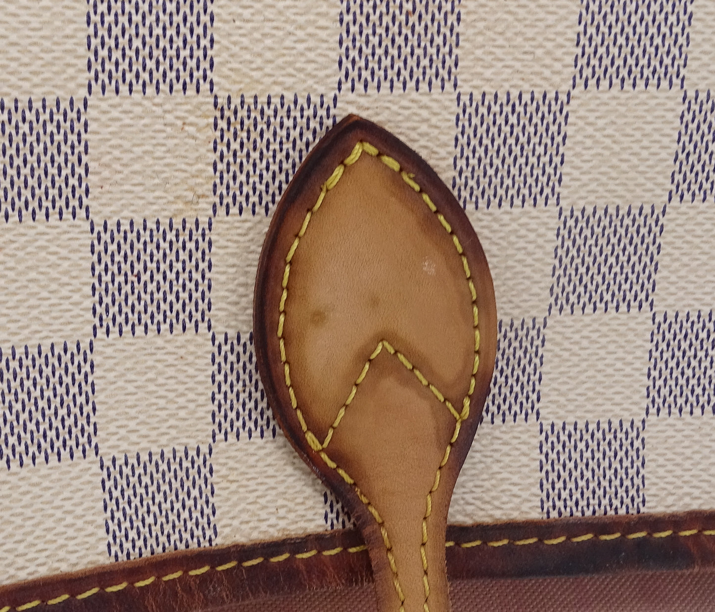 Louis Vuitton Neverfull MM & Pochette Damier Azur (NFID Chipped)