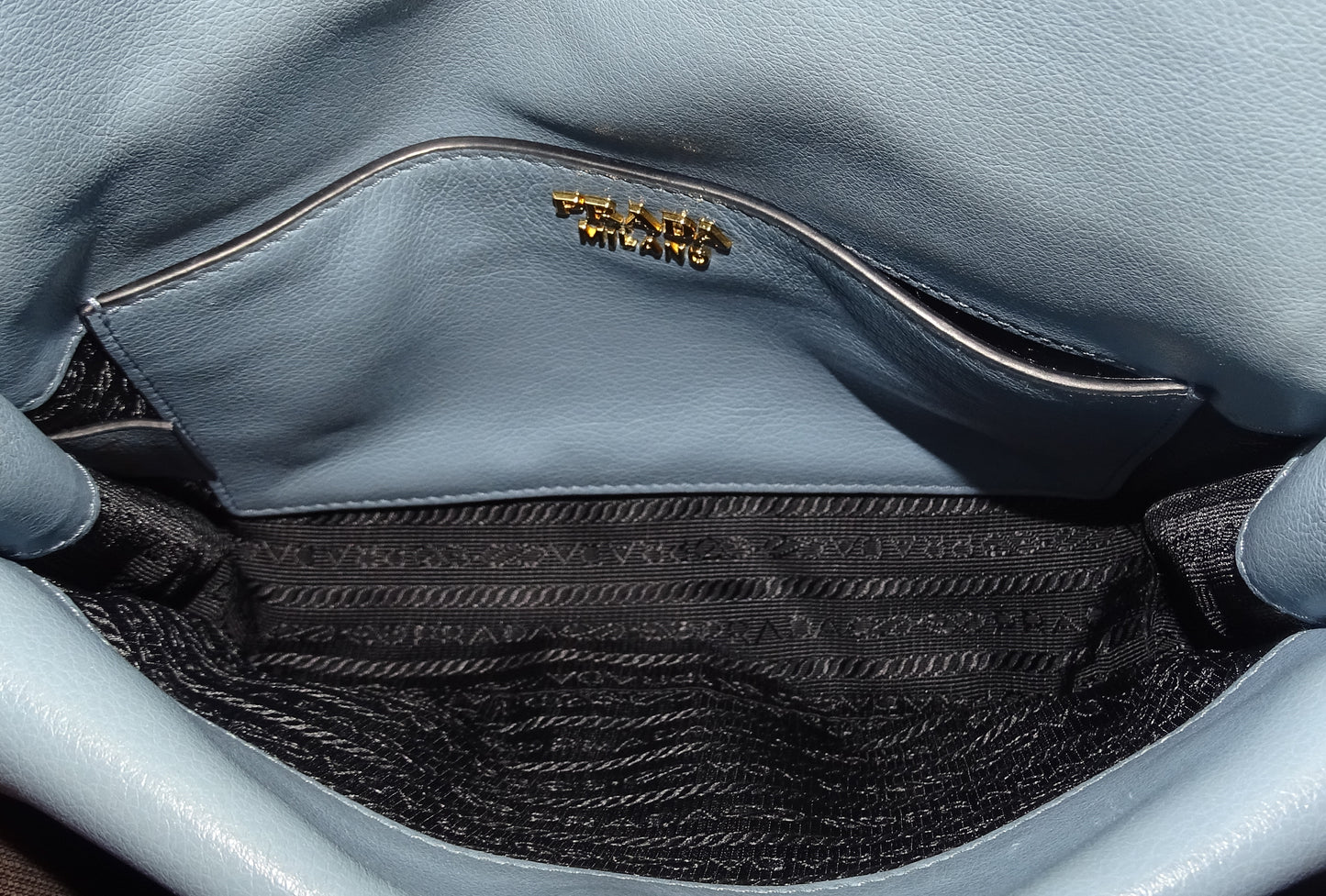 Prada Glace'Calf Astrale Crossbody Bag