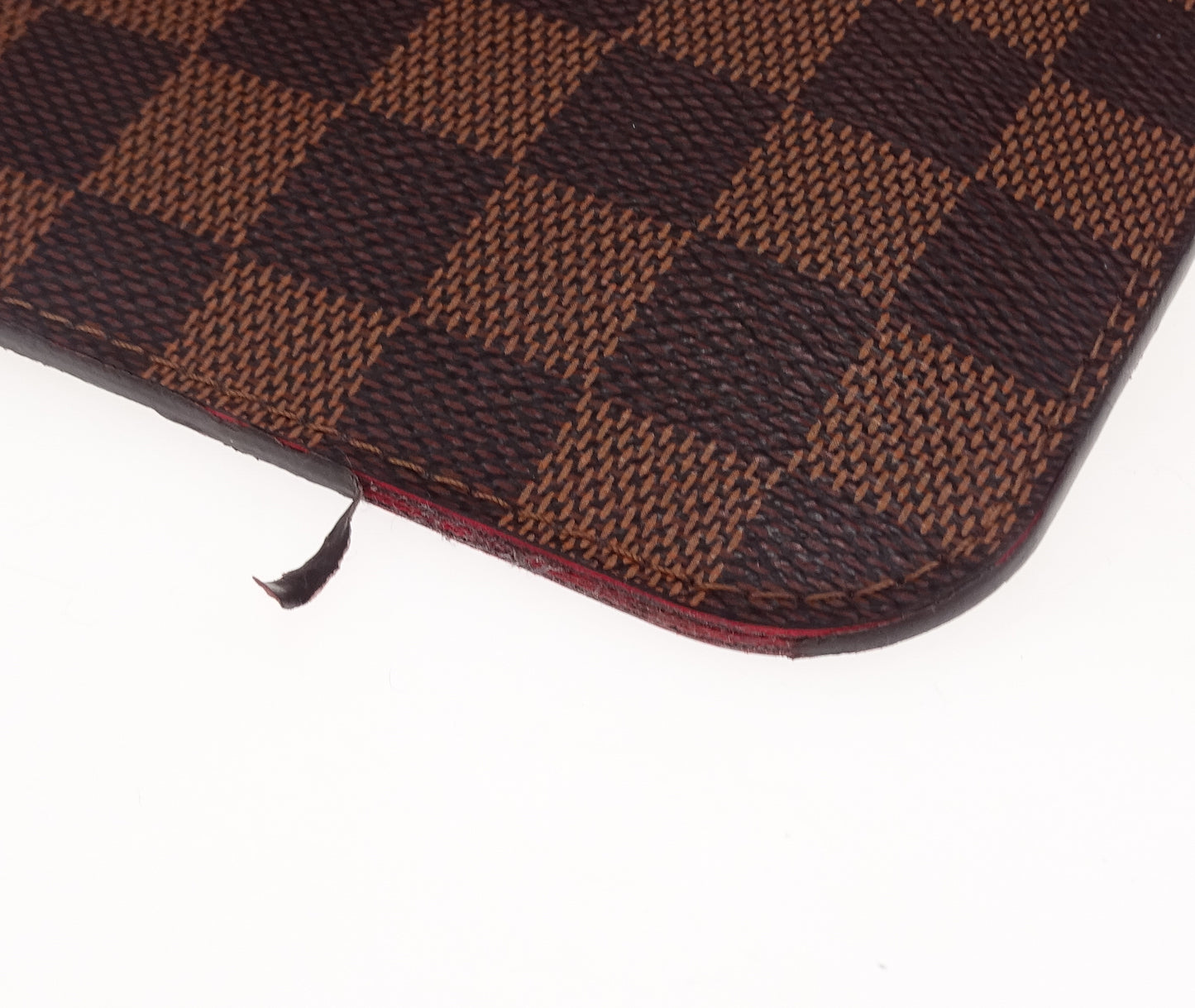 Louis Vuitton Neverfull MM & Pochette Damier Ebene AR3185 - 2015