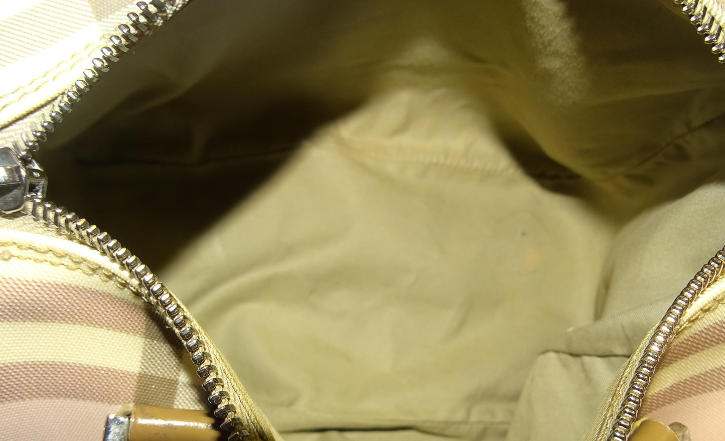 Burberry Boston Bag In Pink Heritage Check