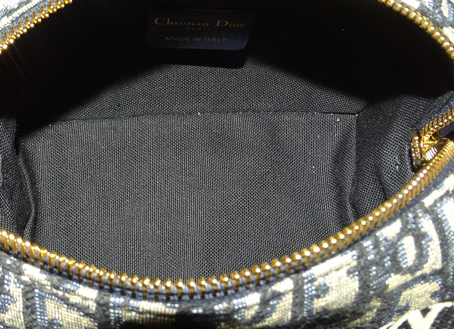 Dior Bleu Oblique 30 Montaigne Cosmetic Pouch 2022