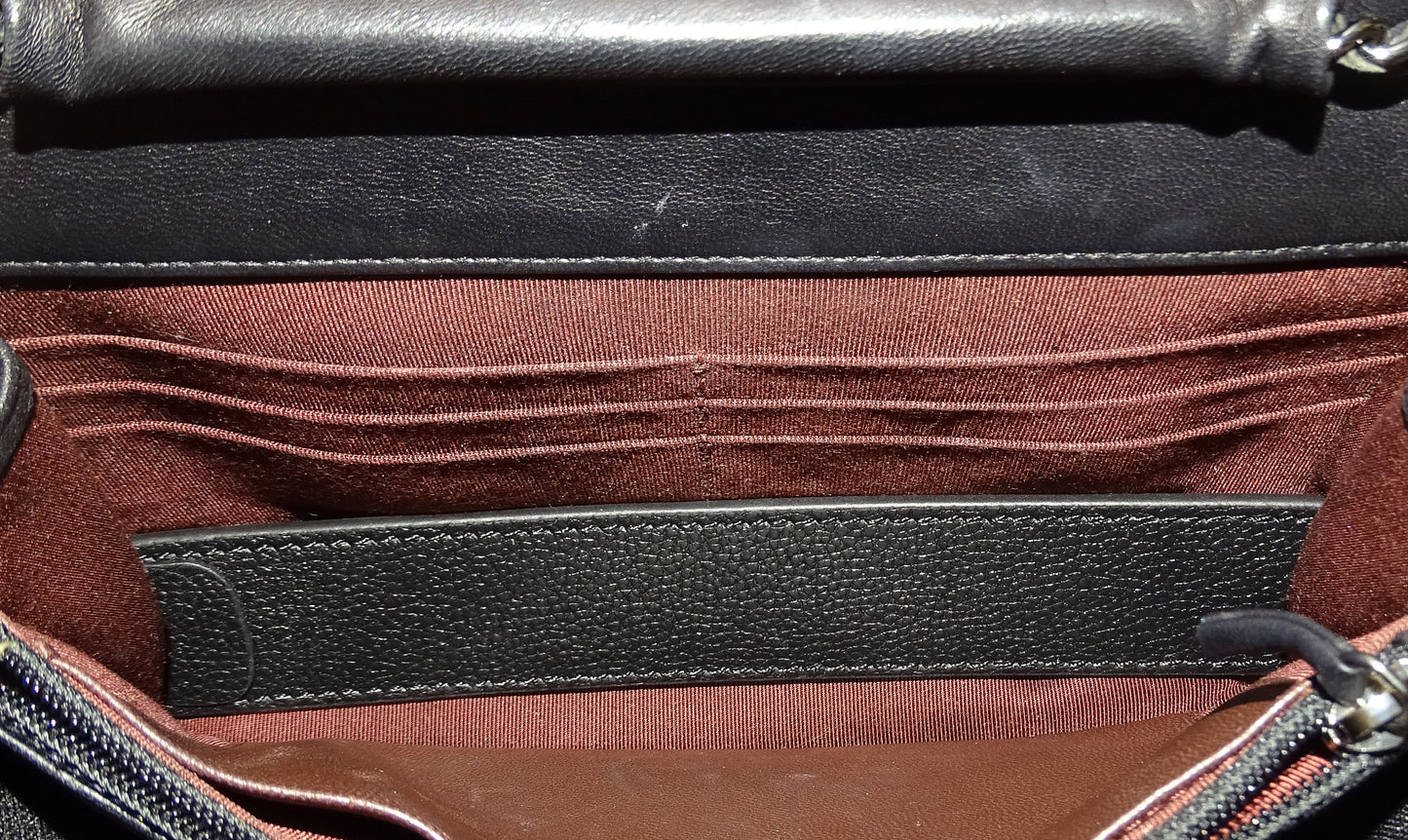 Chanel Wallet On Chain Timeless Classic Black Lambskin 2016/17