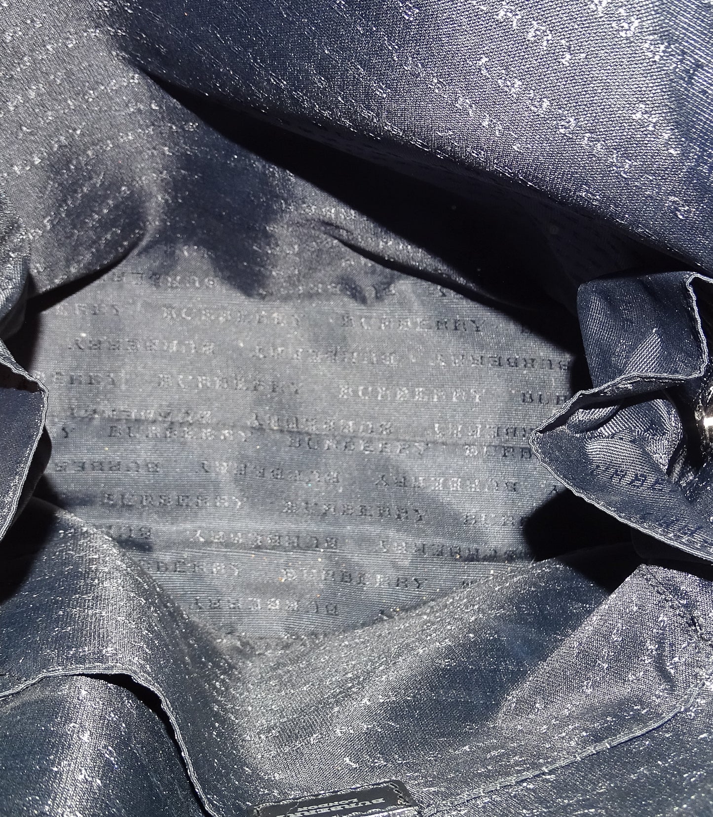 Burberry Backpack Check Coated Canvas