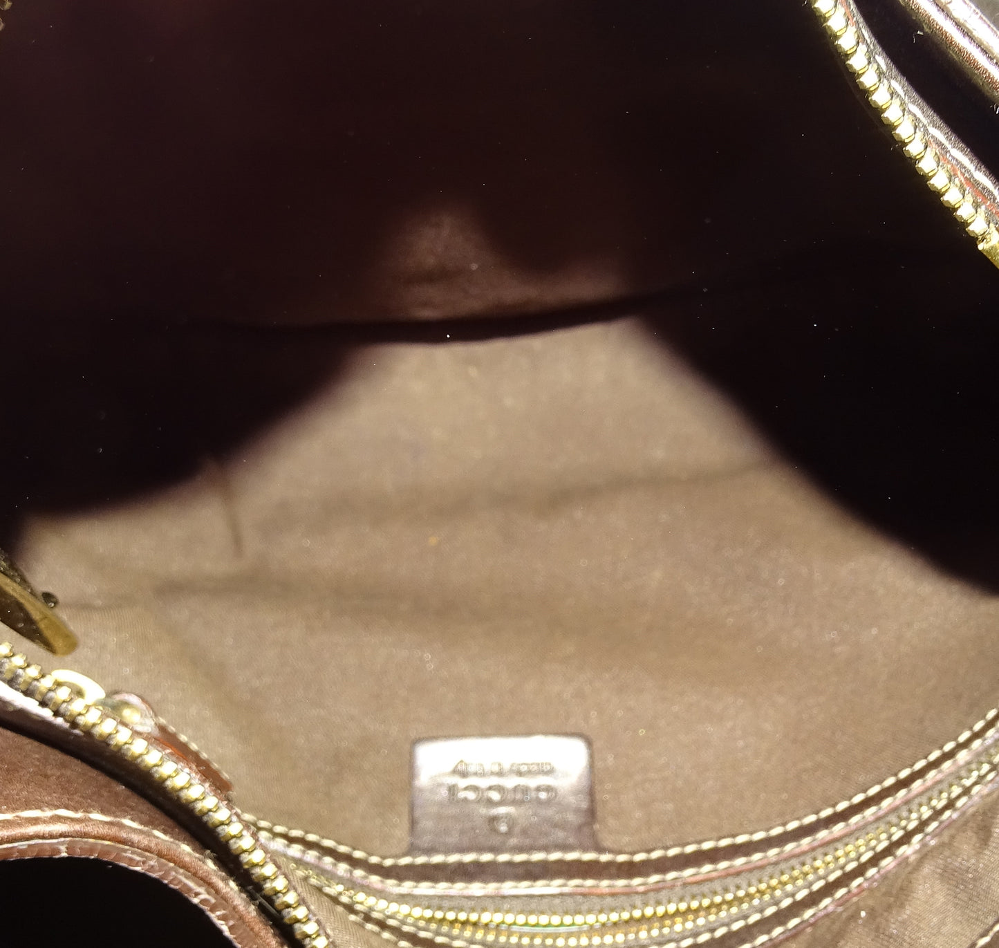 Gucci Shoulder Bag Brown Smooth Leather with Horsebit Detail