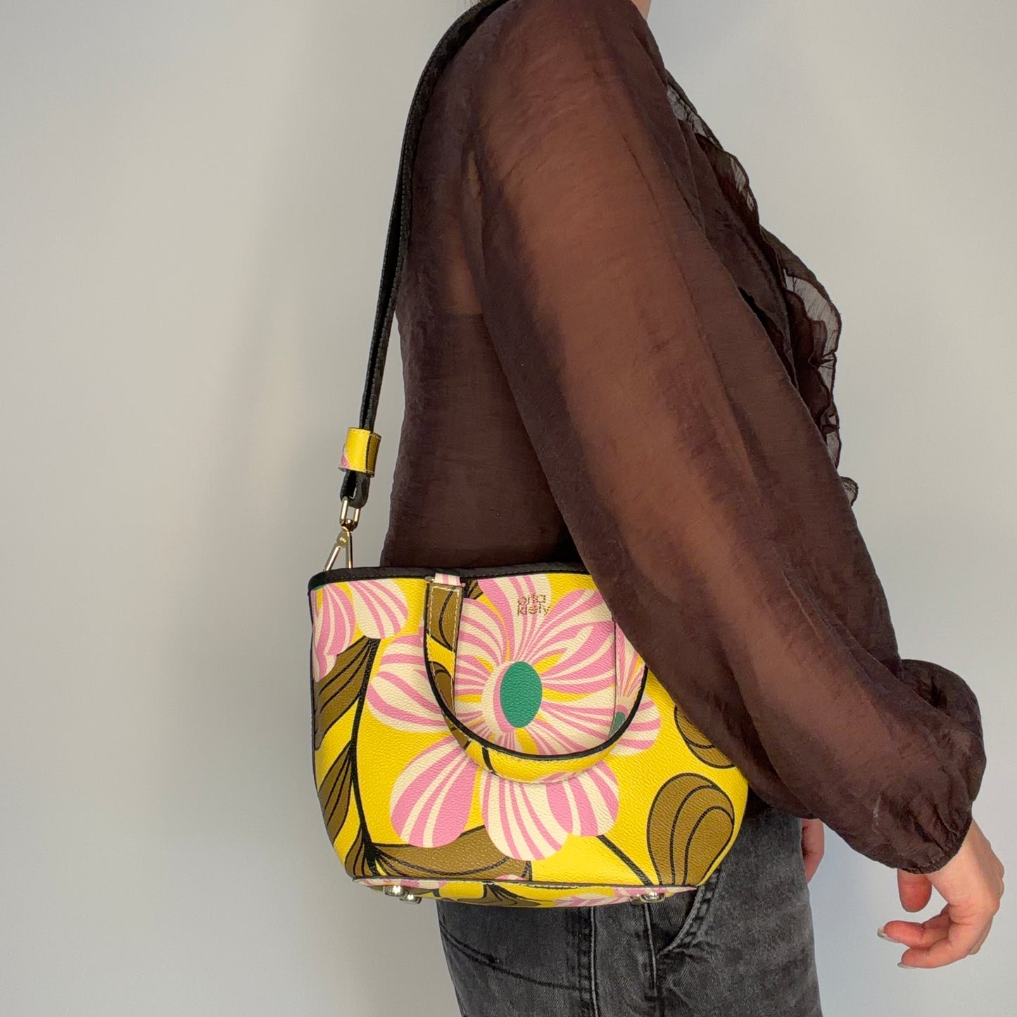Orla Kiely Less Is More Floran Small Crossbody Bag