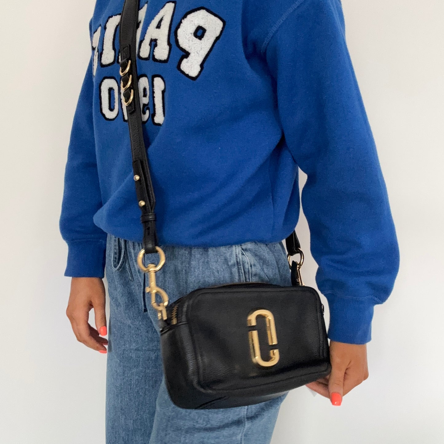 Marc Jacobs Softshot 21 Black GHW 2