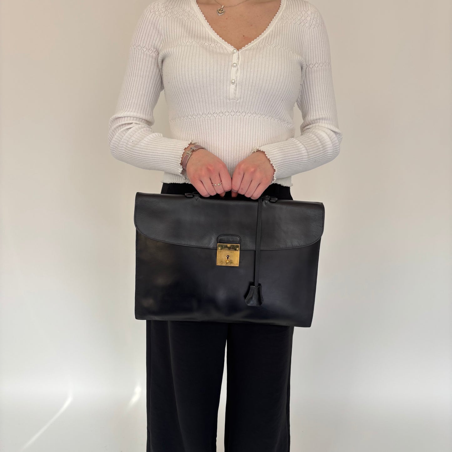 Hermes Vintage Sac Depache (hot stamped EV)