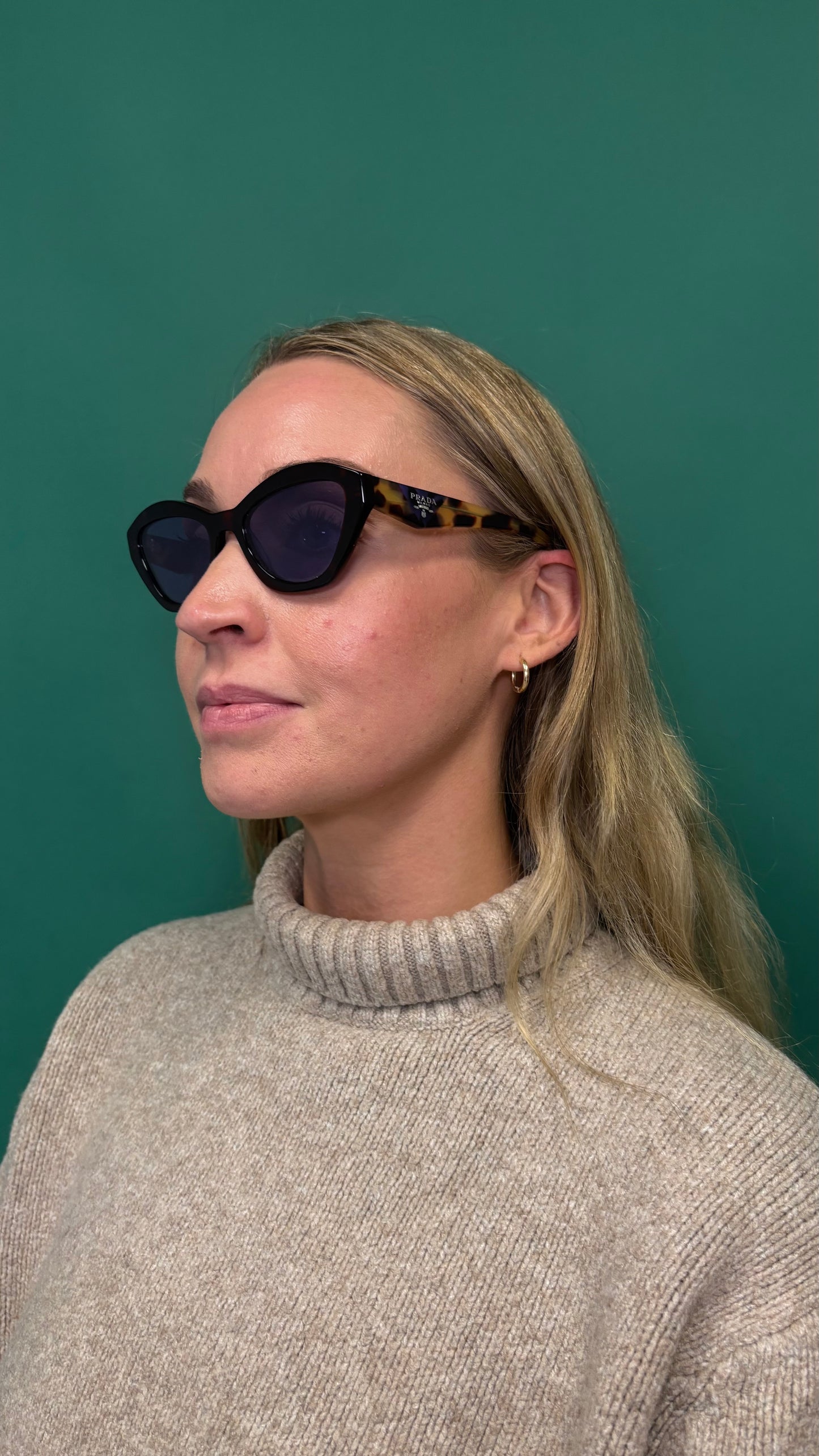 Prada Cat Eye SPRA02 Sunglasses