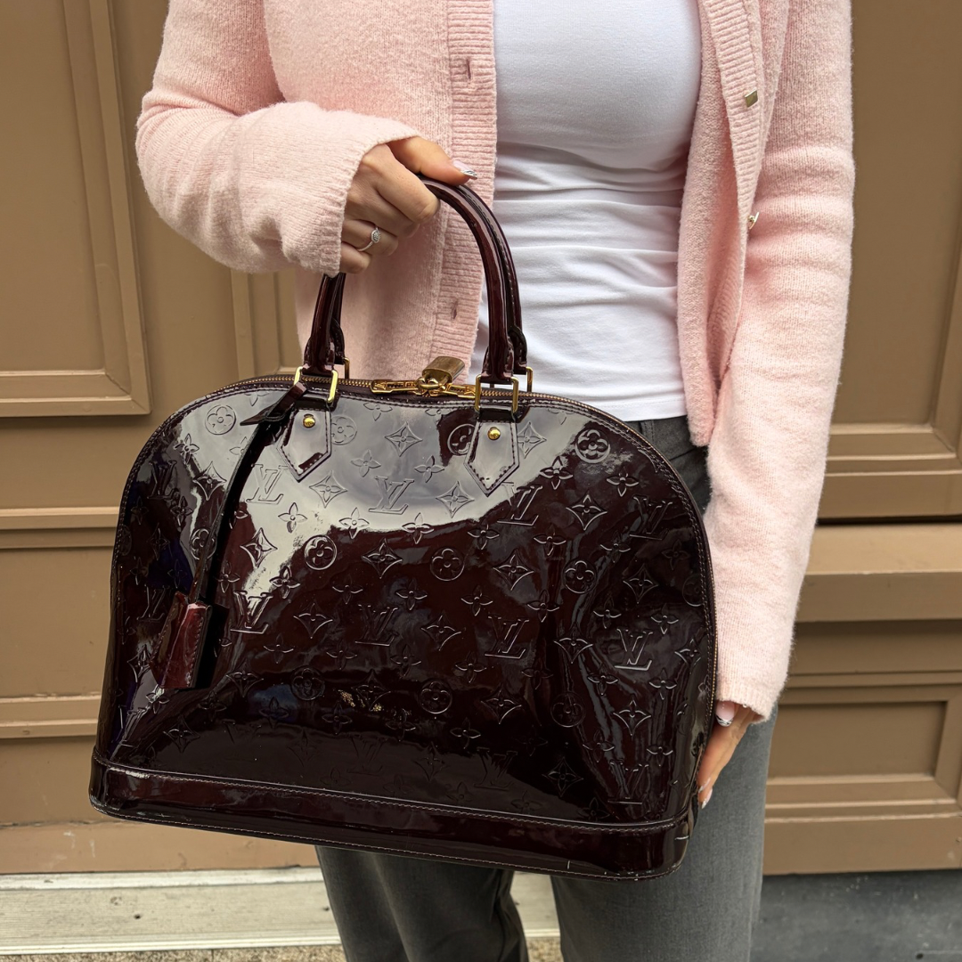 Louis Vuitton Alma GM Amarante Vernis MI2049 - 2009