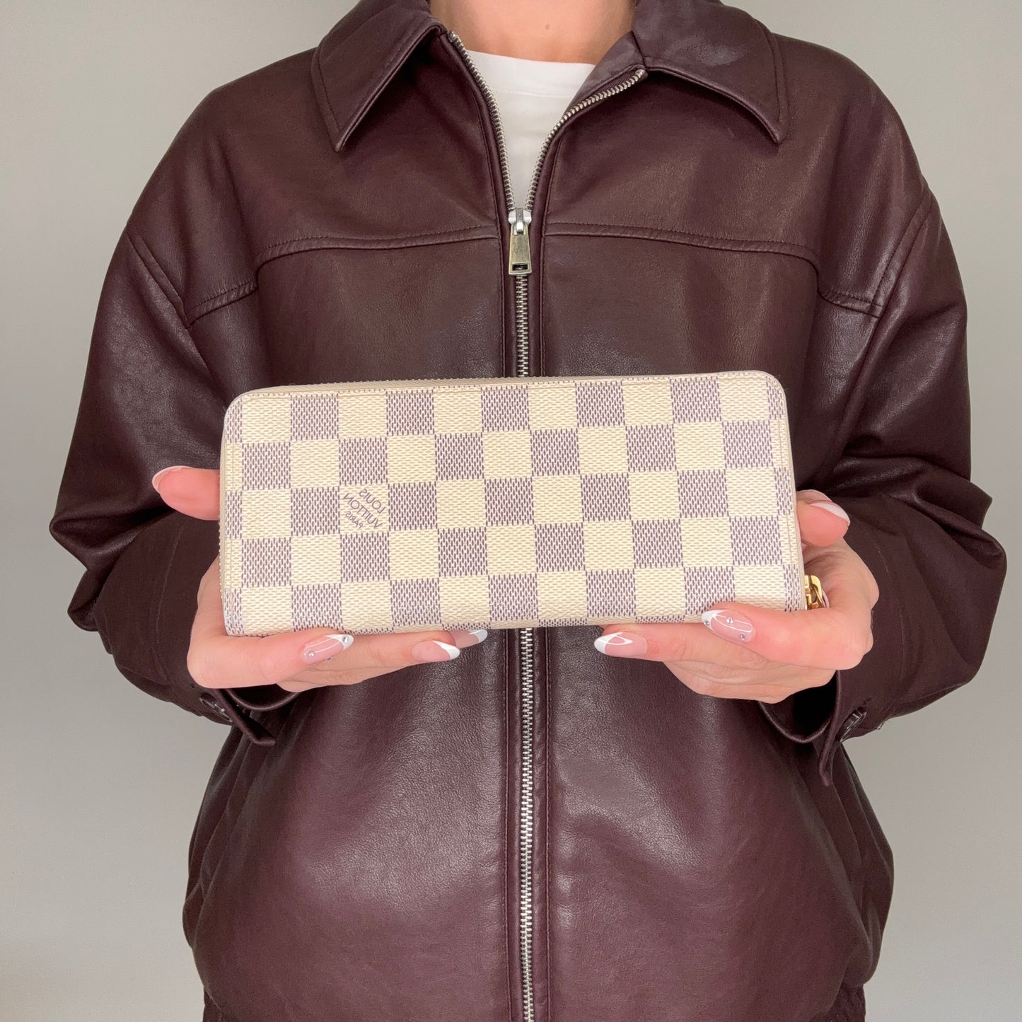 Louis Vuitton Clemence Wallet Damier Azur GI5106