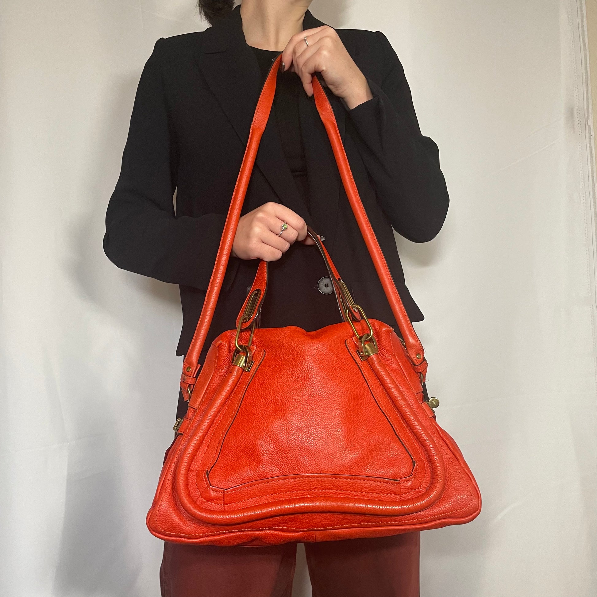 Chloe Paraty Small Orange Designer Exchange Ltd