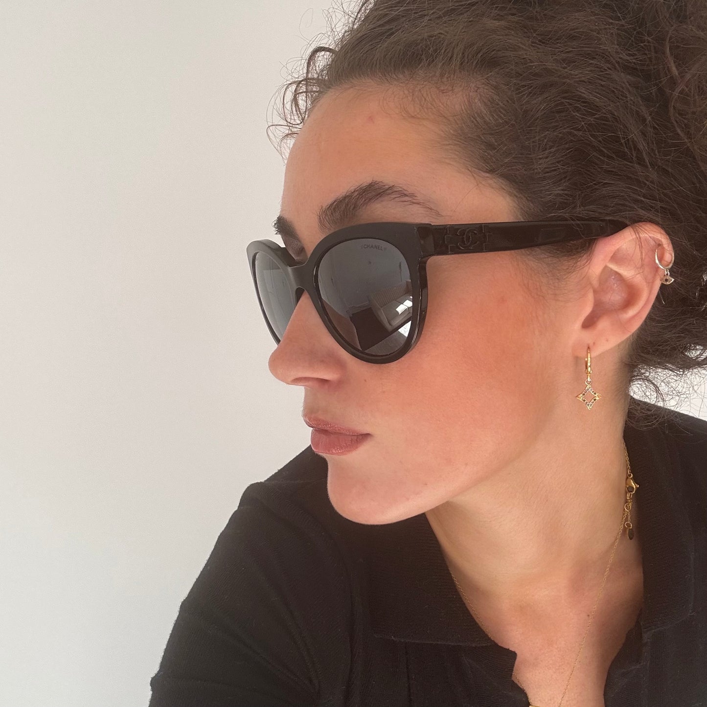 Chanel Boy Sunglasses 5315 Black