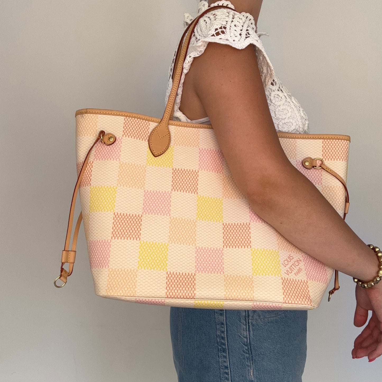 Louis Vuitton Neverfull MM Damierlicious (NFID)
