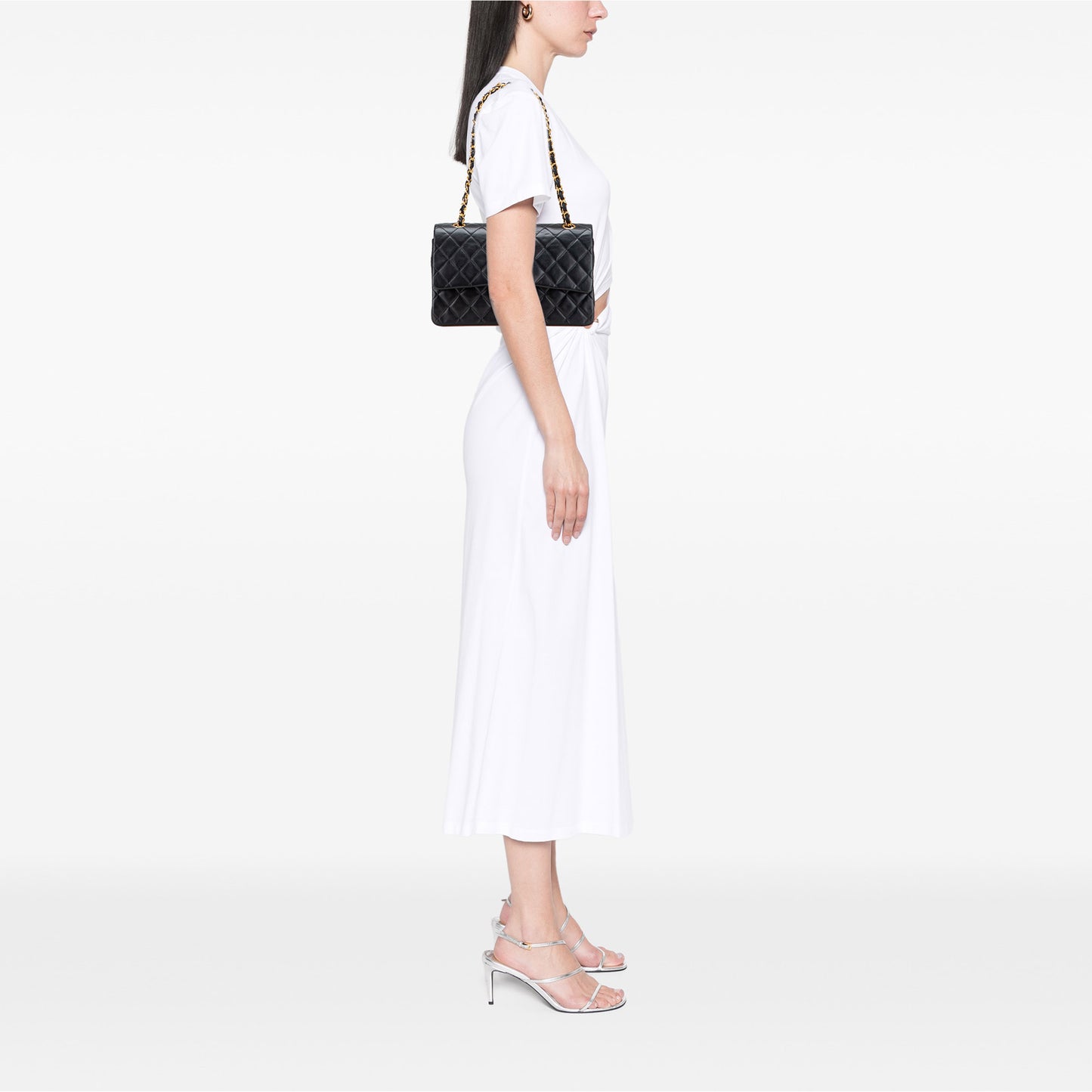 Medium Classic Lambskin Double Flap Image# 13