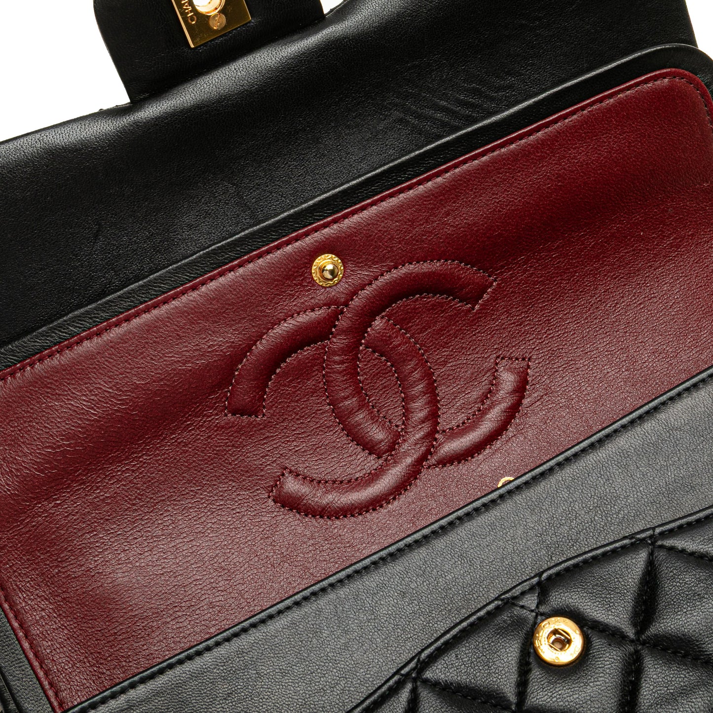 Medium Classic Lambskin Double Flap Image# 9