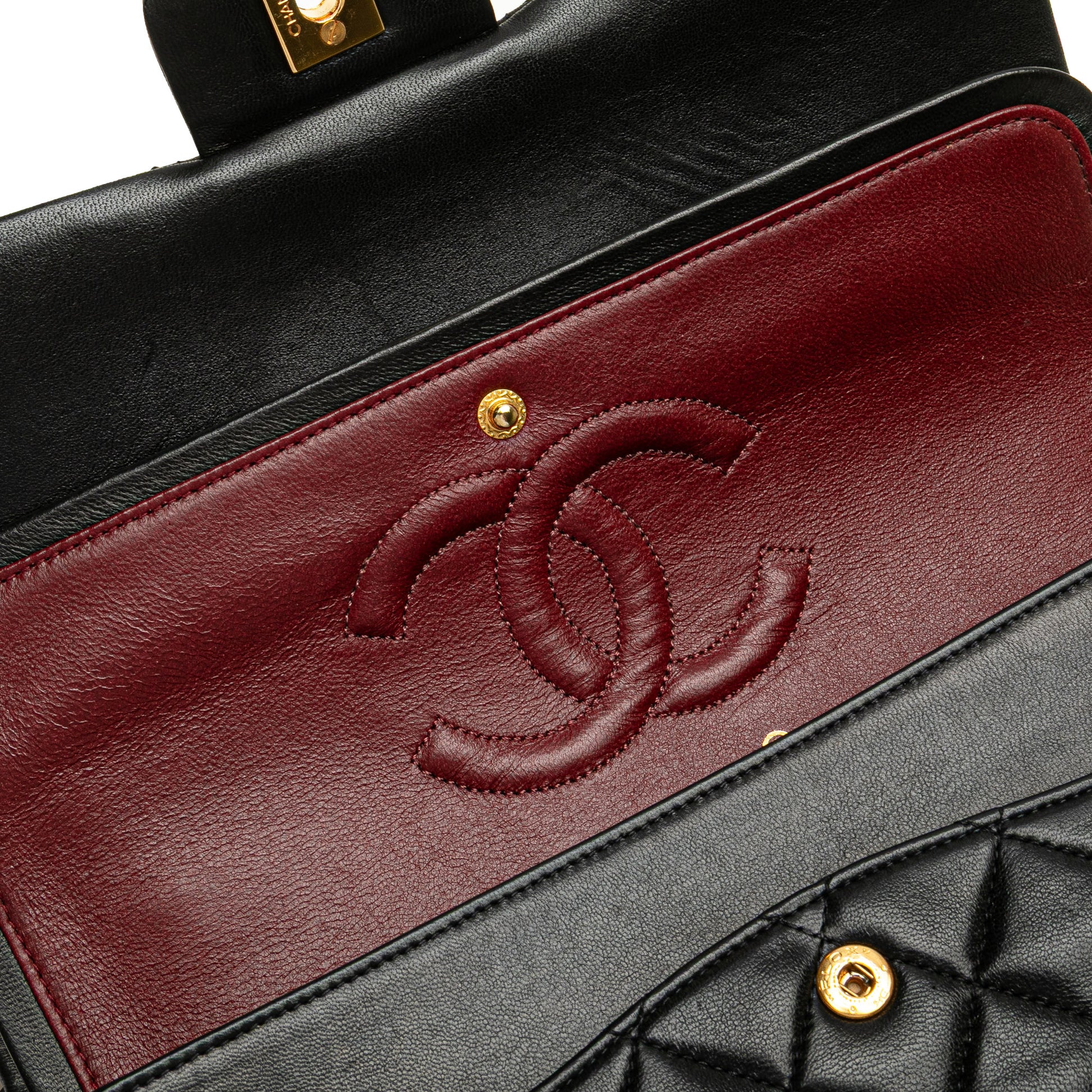 Medium Classic Lambskin Double Flap Image# 9