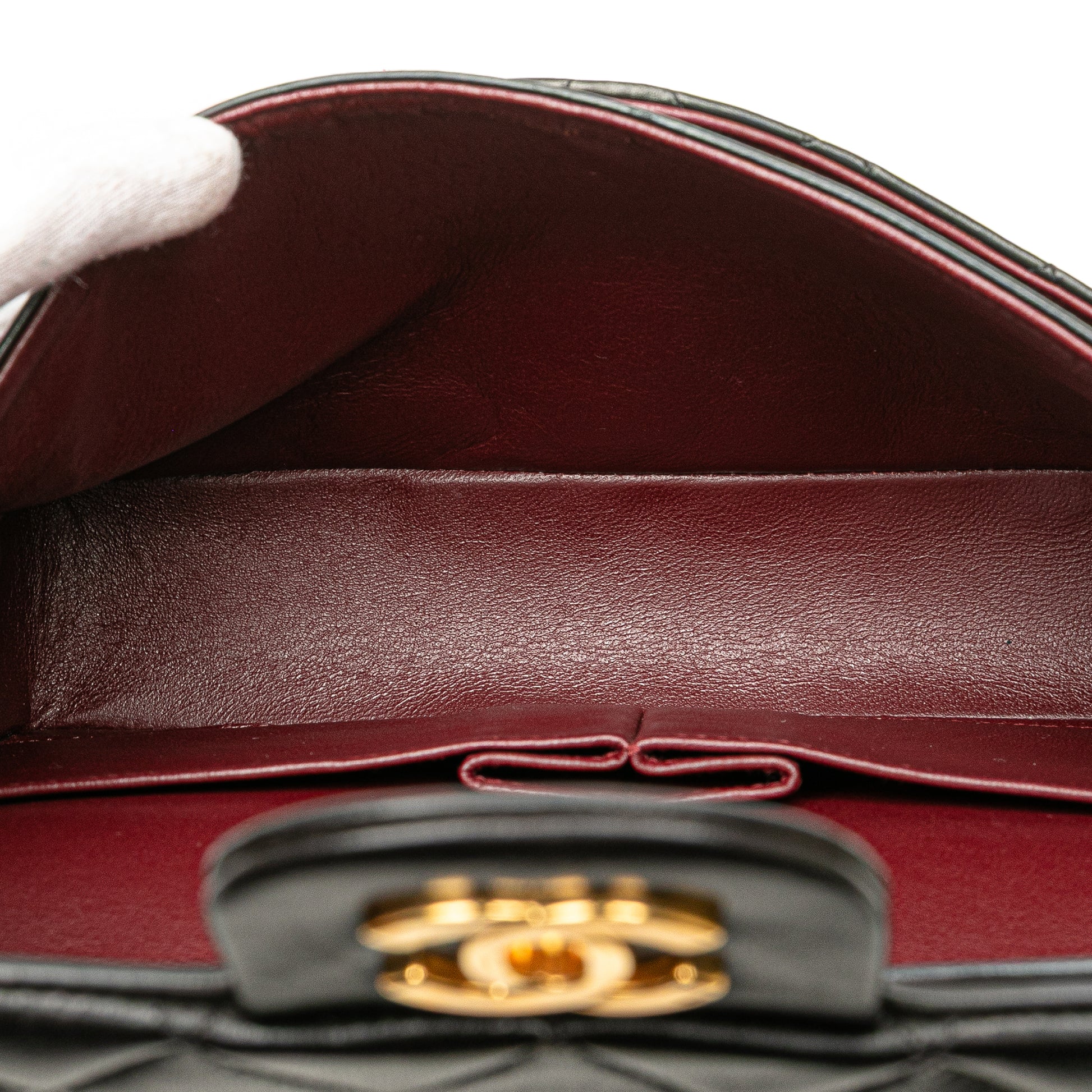 Medium Classic Lambskin Double Flap Image# 4