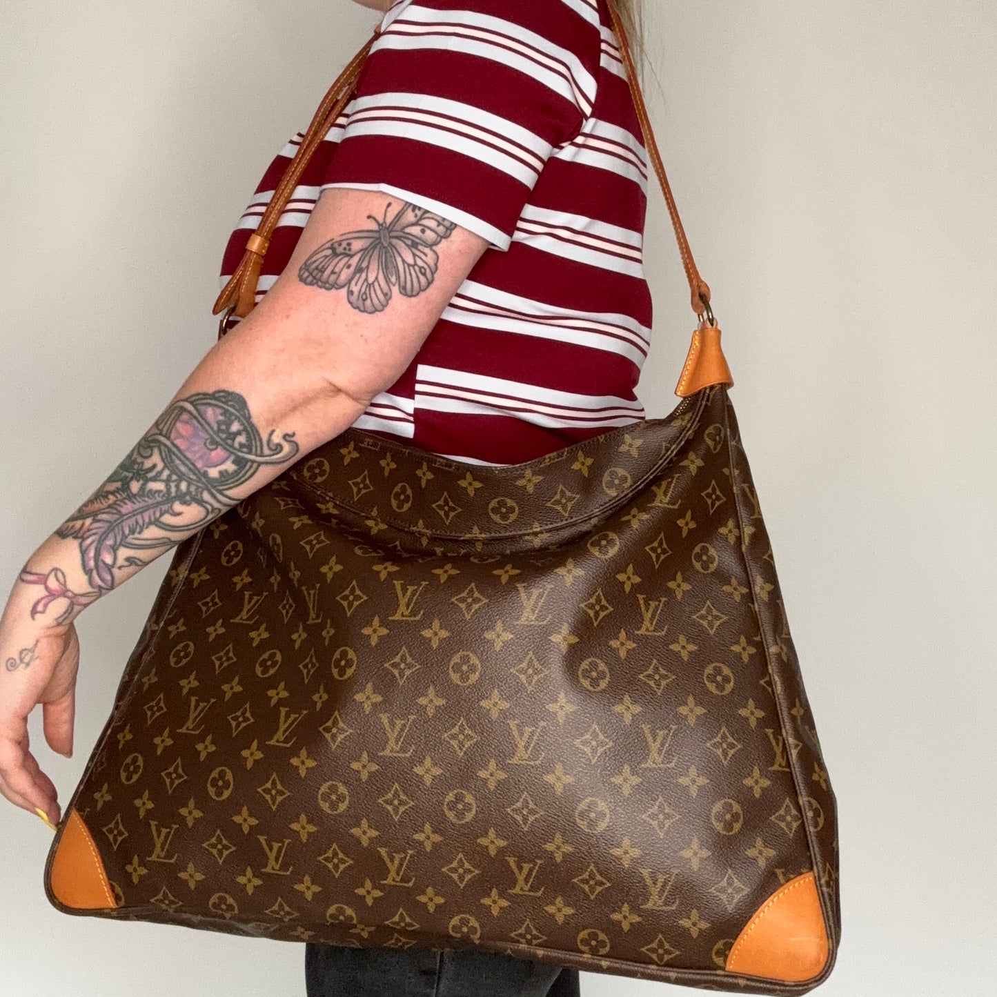 Louis Vuitton Boulogne 50 Monogram Vintage NO0970 (1990)